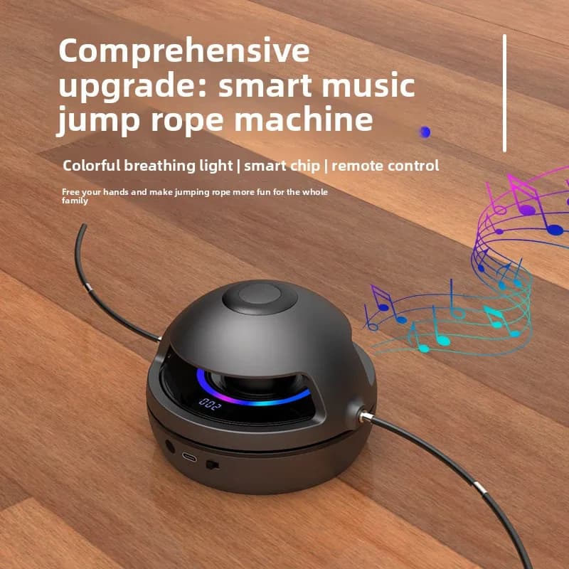 Intelligent Automatic Music Skipping Machine, Fitness Exercise Artifact, Electronic Counting Electric Skipping Device，Jump Ropes