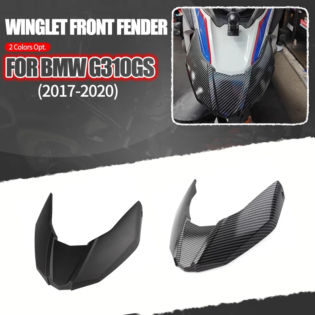 Per BMW G310GS G 310 G310 GS 2017 2018 2019 2020 Moto Becco Carenatura Winglets Parafango Anteriore Becco Estensione Ruota di Copertura