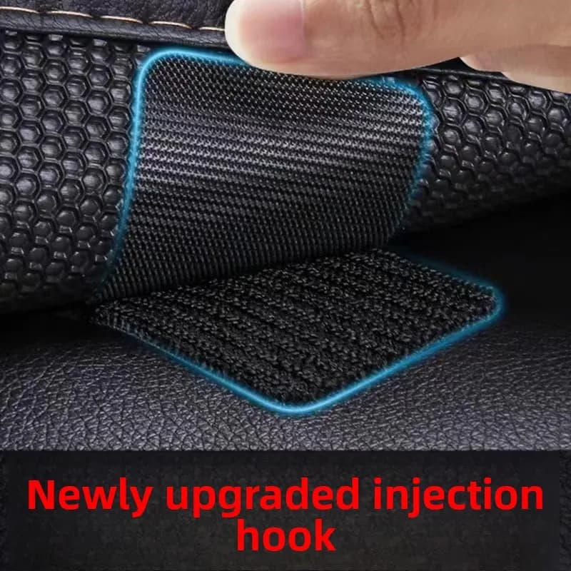 Nastro autoadesivo biadesivo non traccia con velcro adesivo forte - Fissatore invisibile antiscivolo per tappetino per auto, adesivo senza chiodi