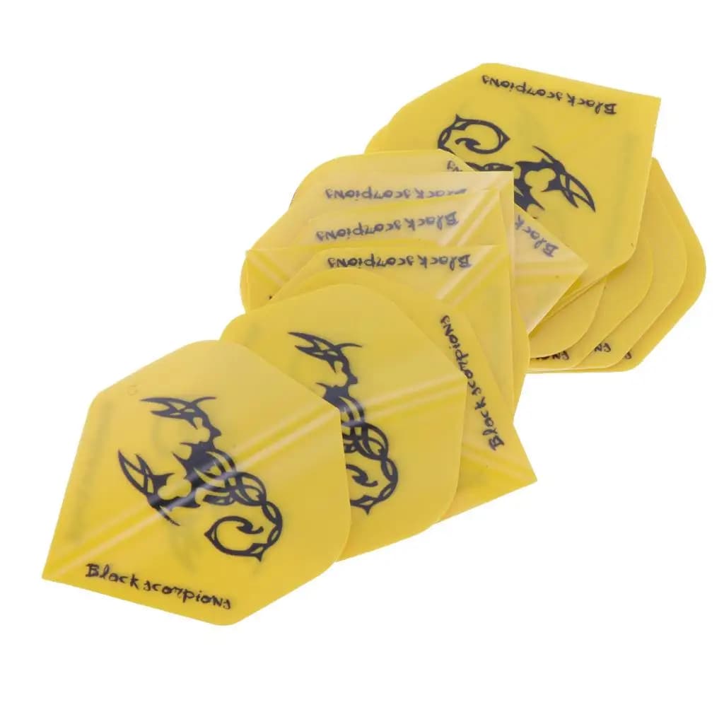 15 pezzi durevoli freccette in PET voli freccette coda freccette per sport indoor