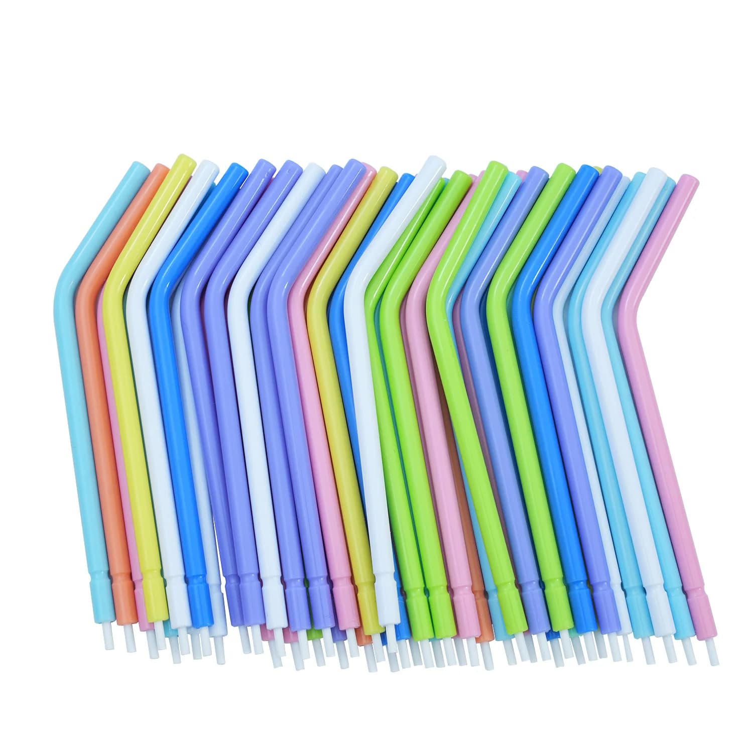 250 pcs Dental Use And Drop Air Water Syringe With Plastic Nucleus Ugelli Punte Tubing 3-Way Triple Tooth Whitening