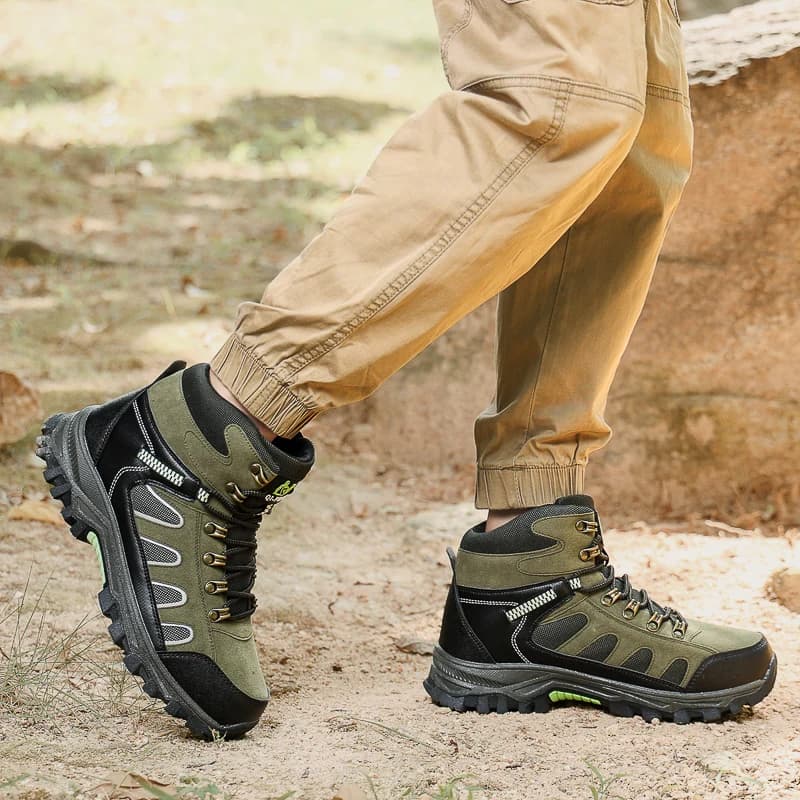 Scarpe da Trail Running Leggere e Impermeabili per Uomo, Traspiranti, Antiscivolo, Comode per Escursionismo e Trekking, Calzature da Passeggio per Esterni