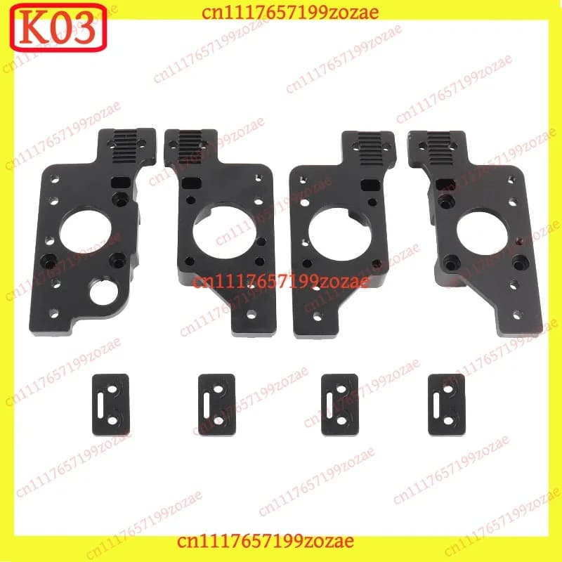 K03 Aluminum Gantry AB Drive Units Frame Lower Upper Cable PG7 CNC Printed Parts for Voron Micron 120 180 3D Printer