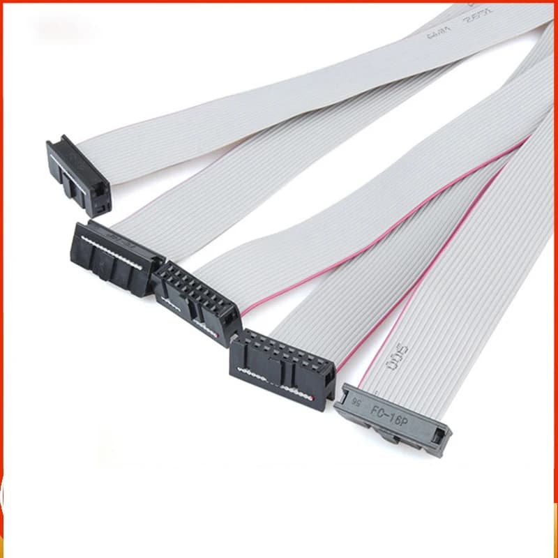 Cavo a nastro IDC a 8 pin da 2,54 mm, estensione IDE maschio-femmina 30 cm 3 pezzi per PCB fai da te, Arduino, Raspberry Pi