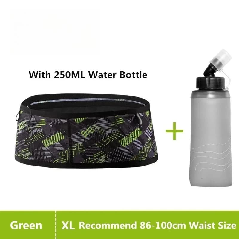 Woven Elastic Sports Waist Bag for Running Triathlon Marathon Cycling Mountaineering - Race Number Belt