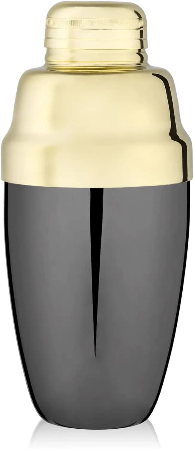 Shaker Professionale in Acciaio Inox con Filtro da Bar, Mixer Pesante per Martini e Margarita, 480 ml