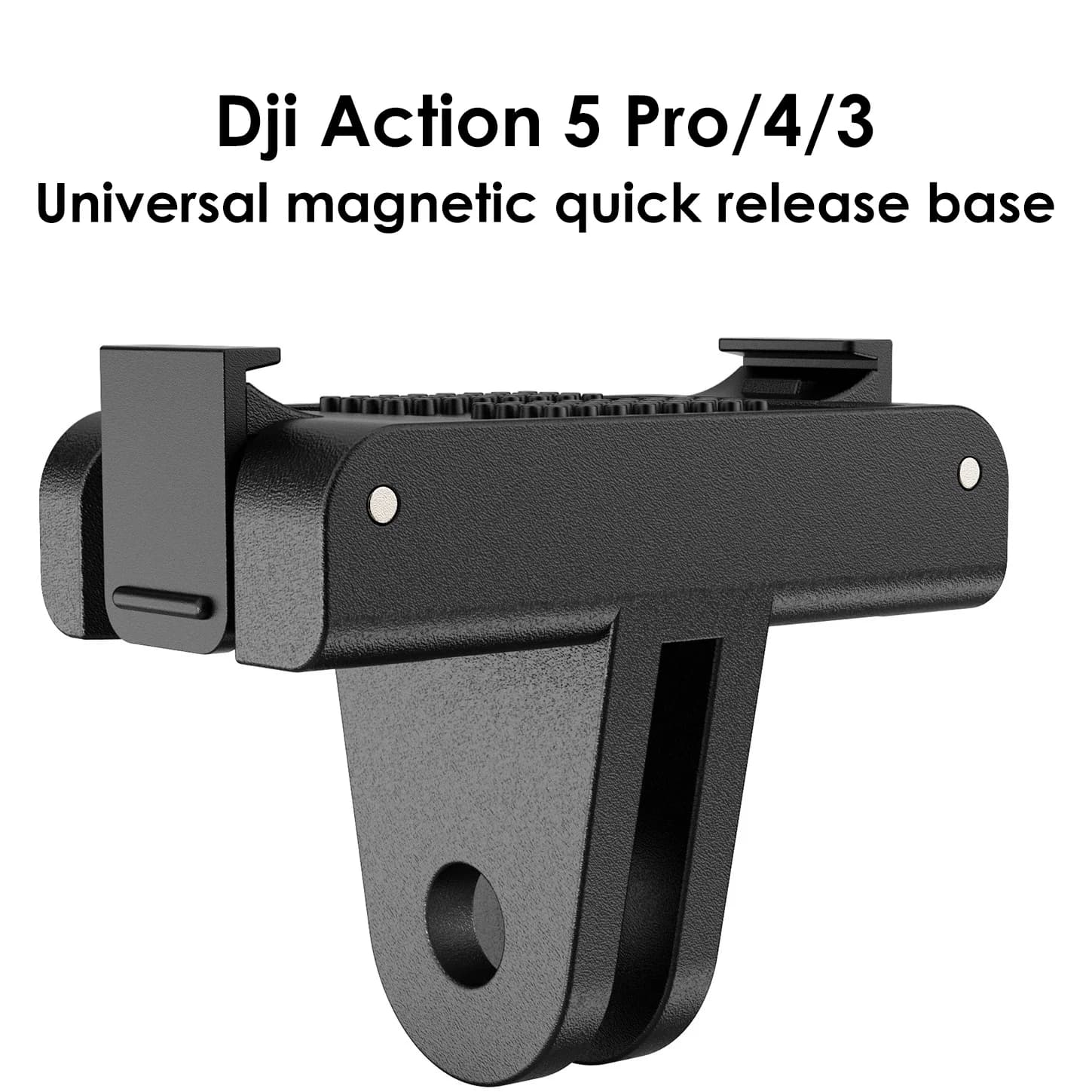 1/4 threaded two claws magnetic adapter for DJI Action 5Pro 4 3 universal port Osmo Action 5 Pro magnetic camera accessories