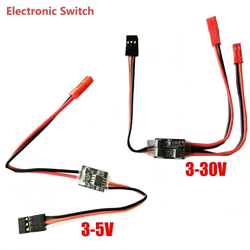 2-30A electronic switch - 3-30 V remote control for water pump and RC drone