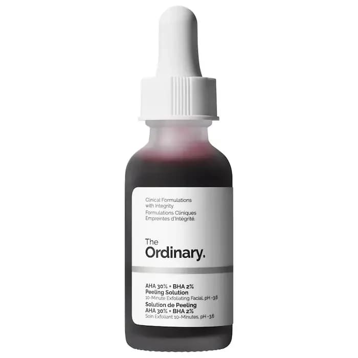 AHA 30% + BHA 2% Peeling Solution 30ml Peeling Solution esfoliante viso illumina Liscia e raffinare l'aspetto della pelle