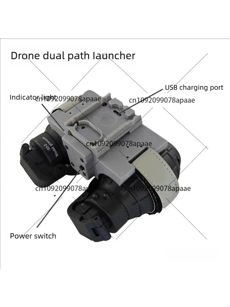 Catapulta drone Trigger ottico a doppio lancio per accessori drone Mavic 2/3 FPV