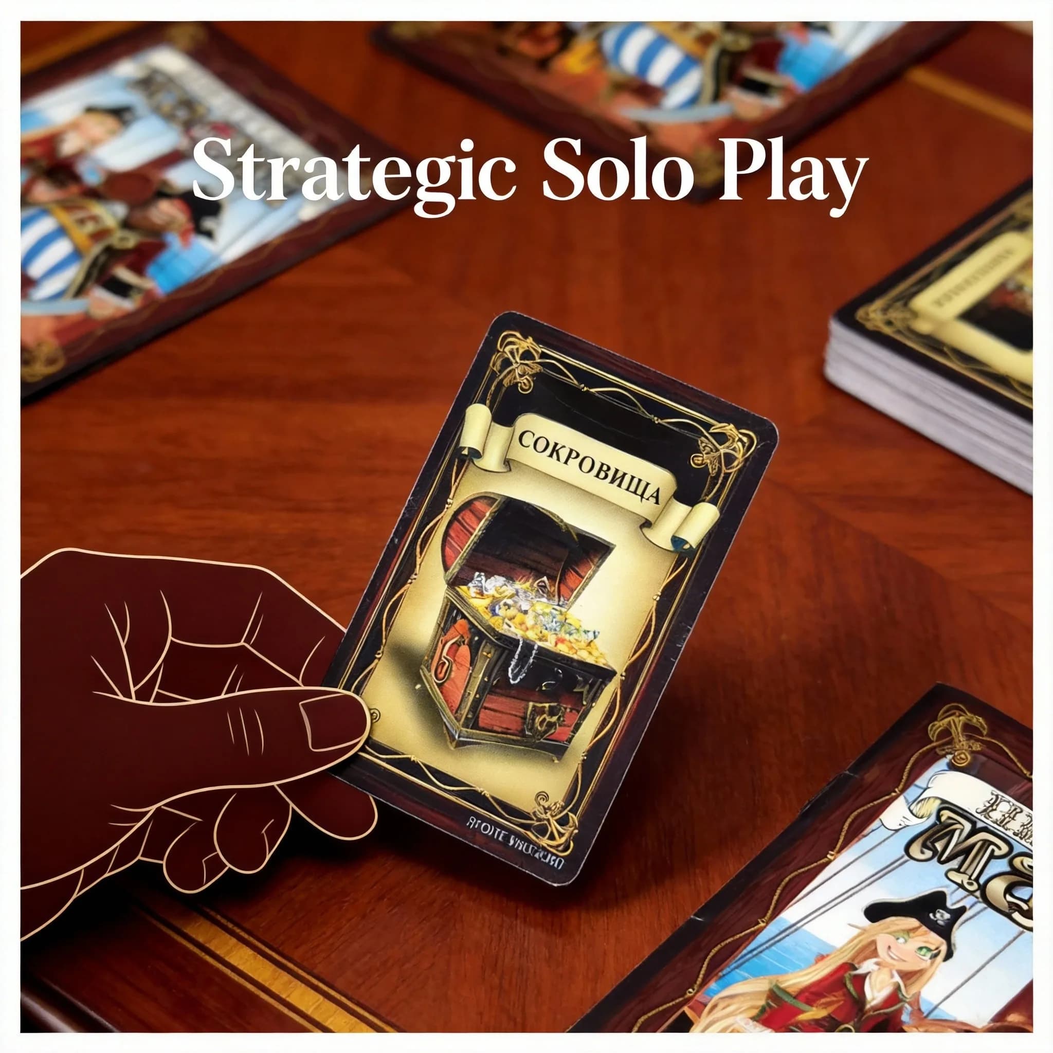 Gioco da Tavolo di Avventura Pirata da Collezione Premium - Lavorazione Squisita, Gameplay Immersivo per Appassionati di Strategia - Russo