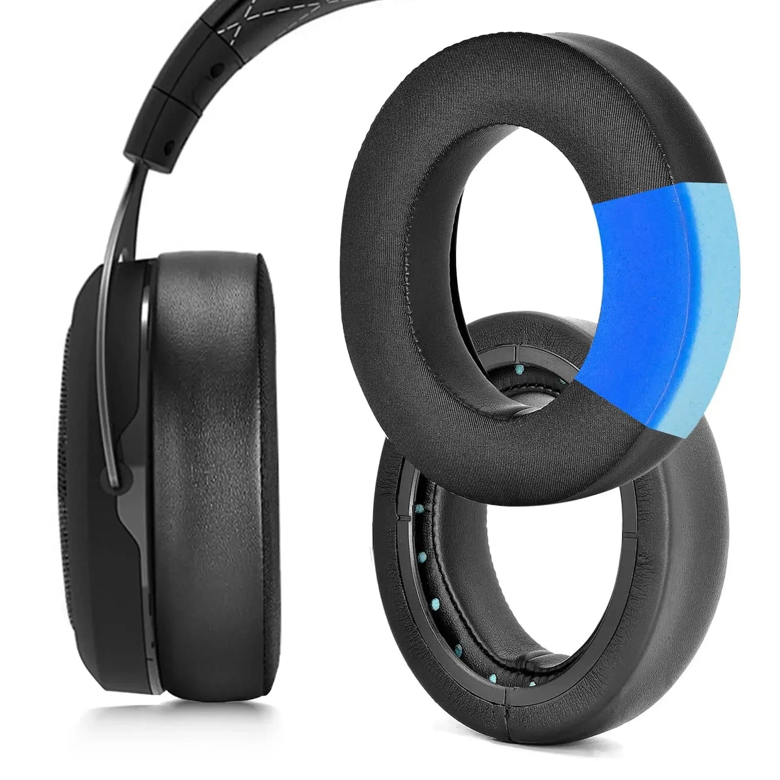 YAYINCC Replacement headsets in refreshing gel compatible with the stereo game headphones Corsair HS50 Pro HS60 Pro HS70 Pro