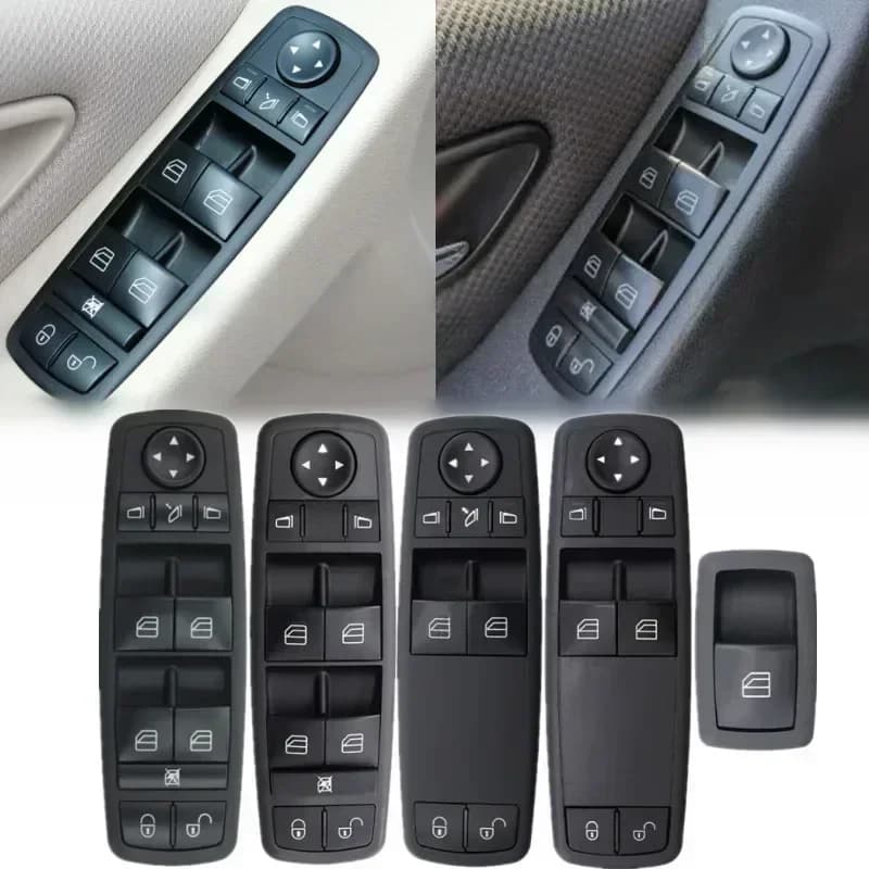 Alzacristallo elettrico Interruttore Pulsante Per Benz Sprinter W906 VW Crafter 30-35 30-50 Dodge Sprinter 2500 3500 9065451213