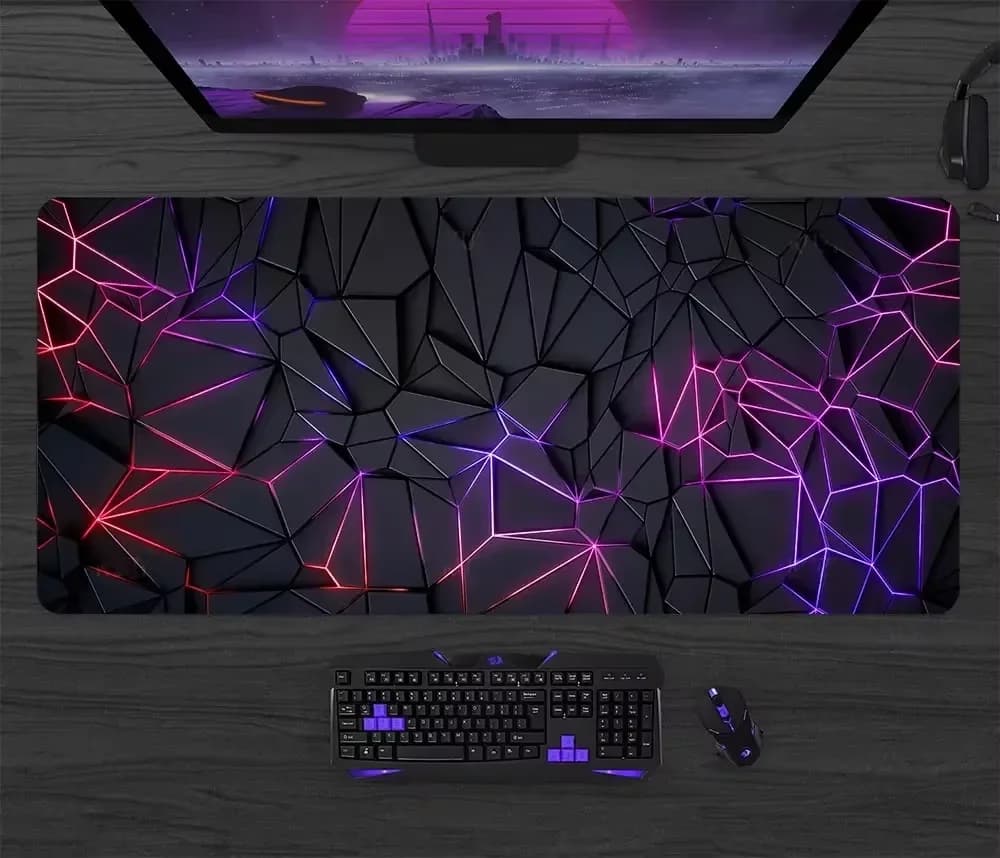 Tappetino per mouse da gioco Tappetino per mouse Tappetino per scrivania per giocatori Tappetino per tastiera grande Tappeto Xll Tavolo per computer Superficie per accessori Tappetino Xl Ped