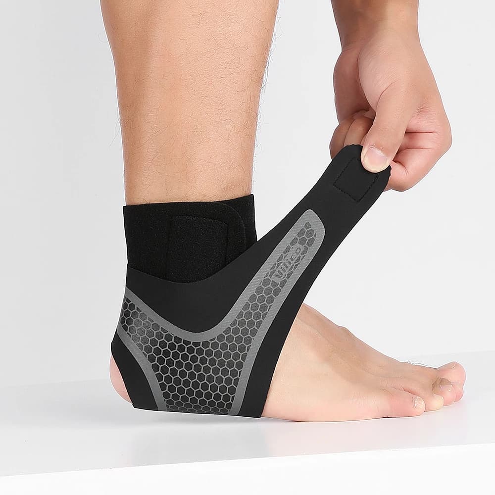 1 pz supporto per caviglia sportivo fasciatura tutore per caviglia supporto per compressione caviglia in nylon palestra fitness basket calcio corsa artigianale