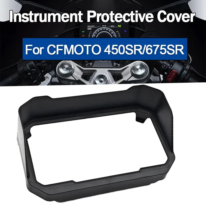 Motorcycle Sun Visor Cover For CFMOTO 450SR 675SR 500SR 2022-2025 Instrument Screen Sunshade Guard Protection Dashboar 450sr