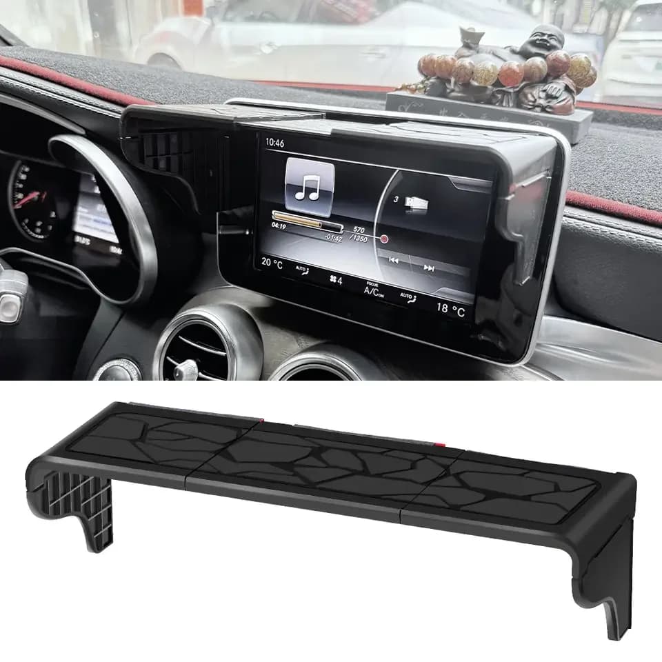 Universal Car GPS Navigation Display Screen Sun Shade Visor Central Control Screen Accessories Screen Visor Anti-Glare Shield