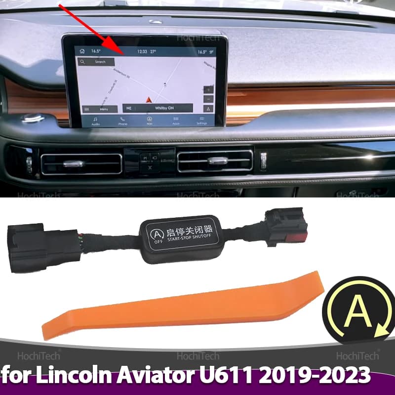Dispositivo di Disattivazione del Sistema Start-Stop Automatico con Sensore di Controllo per Lincoln Aviator U611 2019 2020 2021 2022 2023