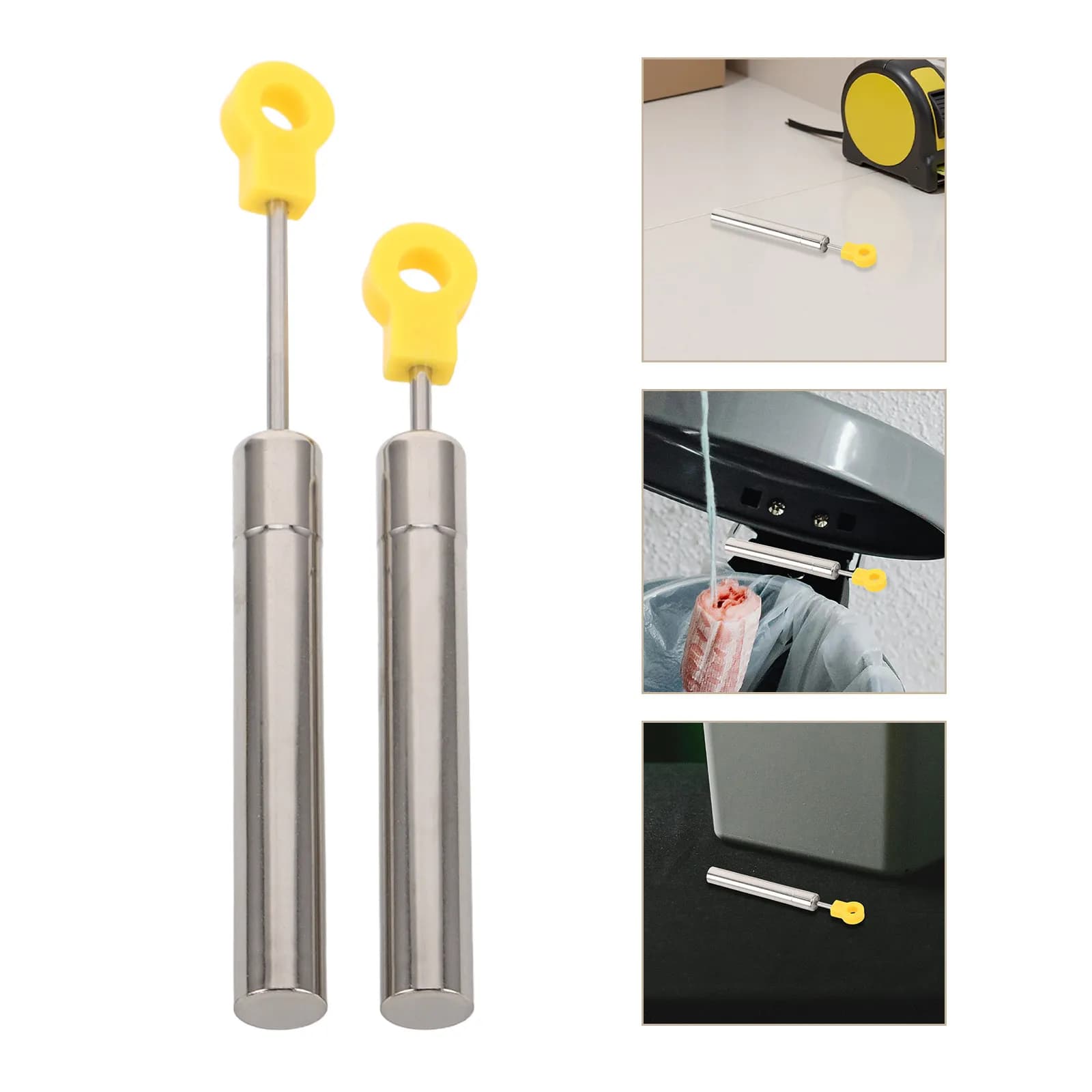 10Pcs Trash Can Buffer Soft Close Hydraulic Damper Replacement Piston Quiet Close Lid Mechanism for Home Office Wastebasket