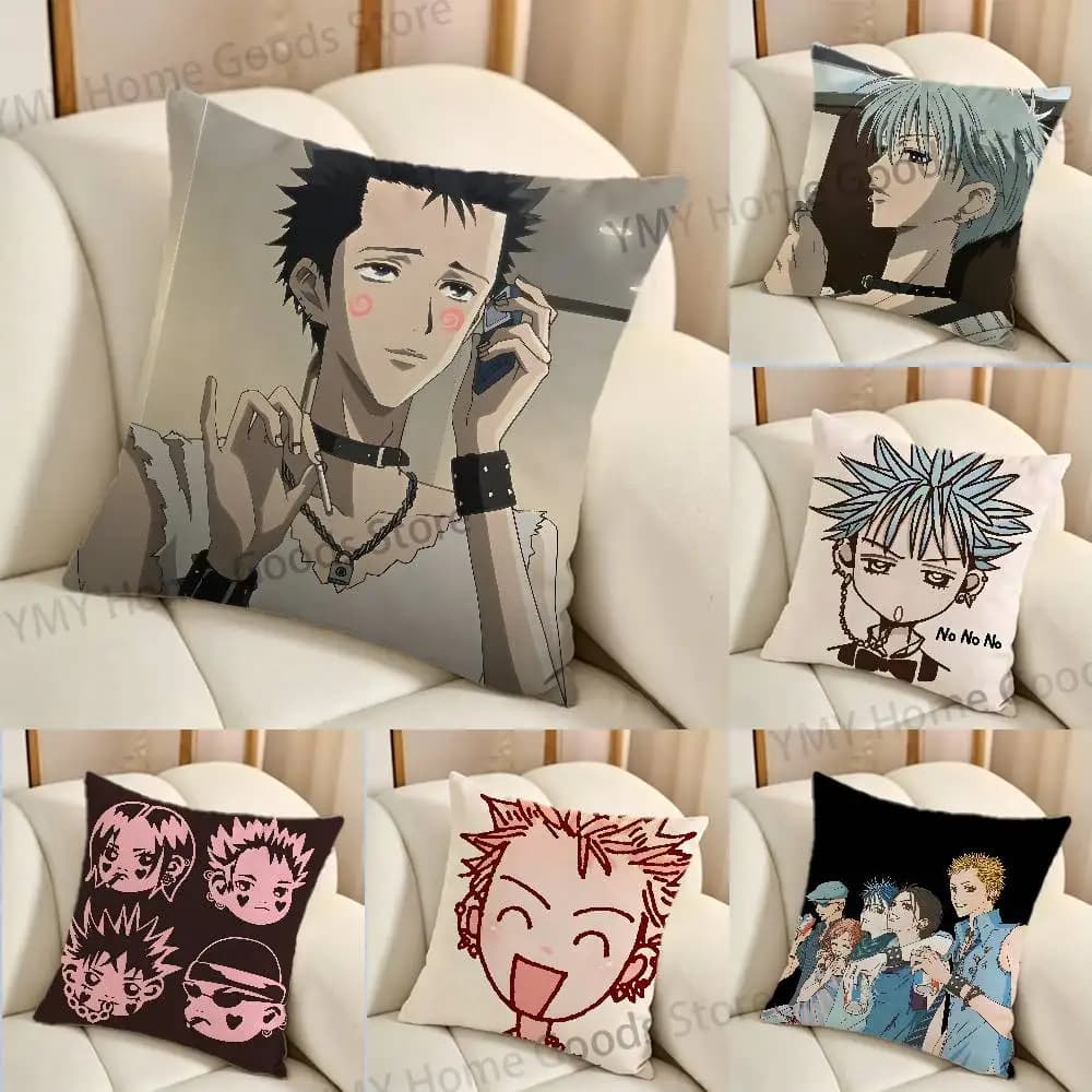 Cute Nana Shin Yasu Nobu Ren Gifts PillowCase Sofa Cushion Cover Suitable For Home Bedroom Room custom Decor