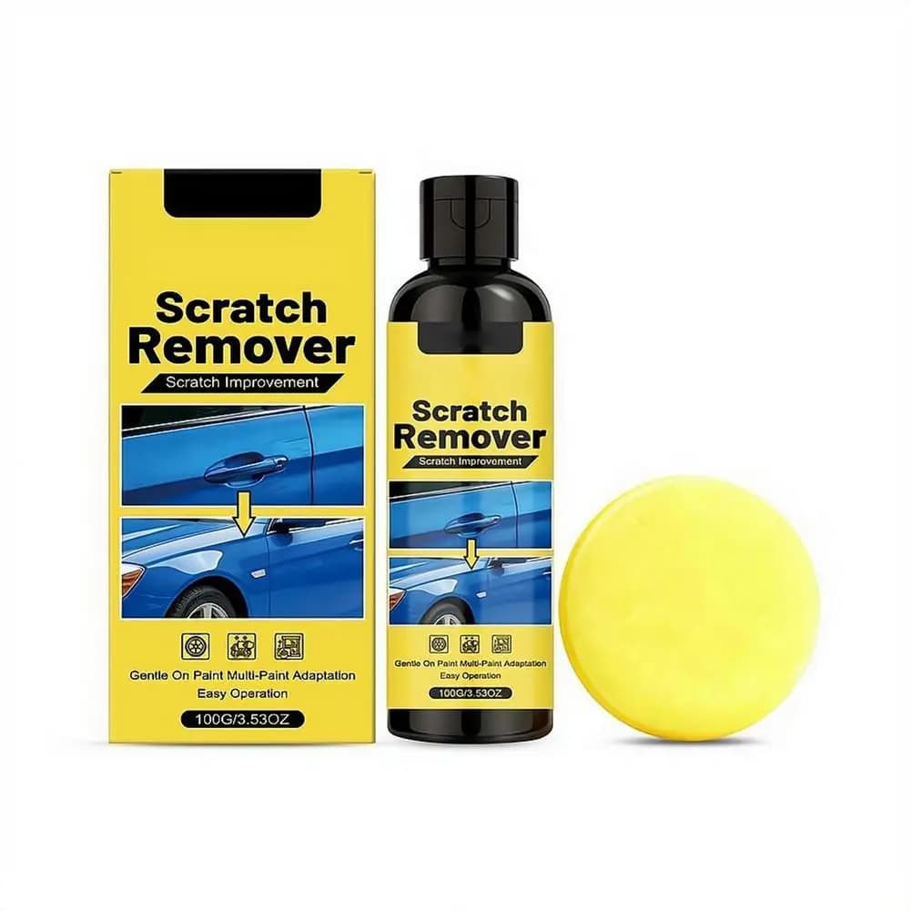 1/2/3/5 PCS Car Scratch Removal Wax,Scratch Remover for Vehicles, Car Paint Scratch Repair Kit for Deep Scratches with Sponge