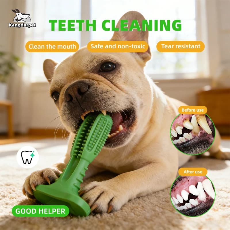 Giocattoli per cani di taglia grande, spazzolini per denti, giocattoli cigolanti per cani di taglia piccola, giocattoli da masticare cigolanti per cuccioli, prodotti per la pulizia dei denti, articoli per animali domestici