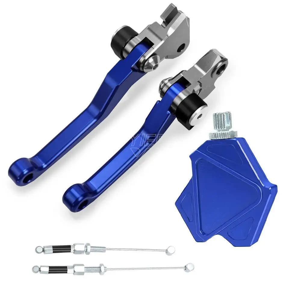 Per YAMAHA YZ125 YZ250 YZ250F YZ426F YZ450F YZ 250F 426F 450F leva frizione corta Stunt leva facile da tirare sistema di cavi leva frizione freno