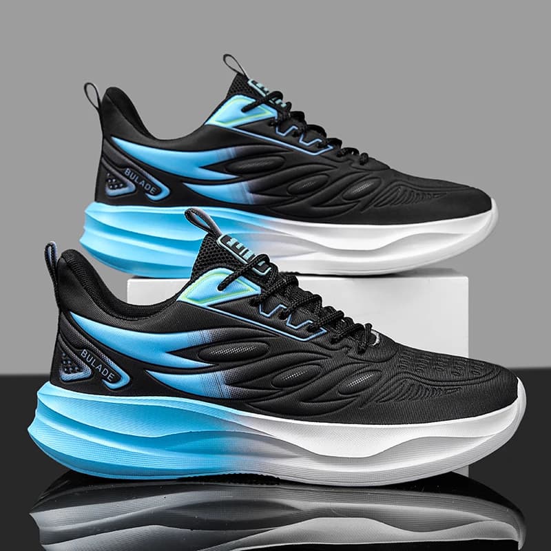 YRZL Scarpe da passeggio comode Scarpe da ginnastica slip on da uomo Scarpe da ginnastica casual antiscivolo per allenamento in palestra Scarpe sportive da uomo da corsa