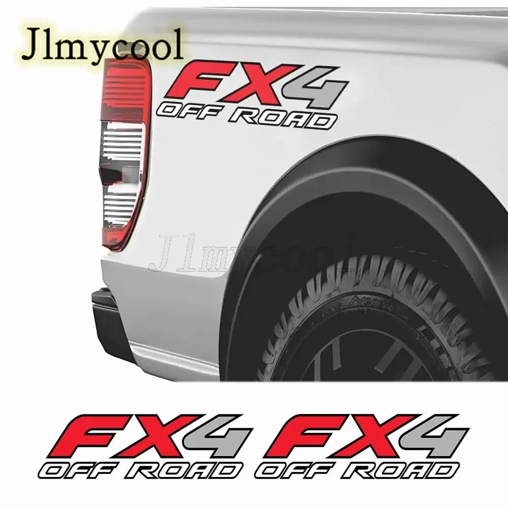 2PCS FX4 Off Road Auto Grafica Adesivi In Vinile per Nissan NAVARA Mitsubishi L200 Triton Pickup Truck Decor Decalcomanie Accessori
