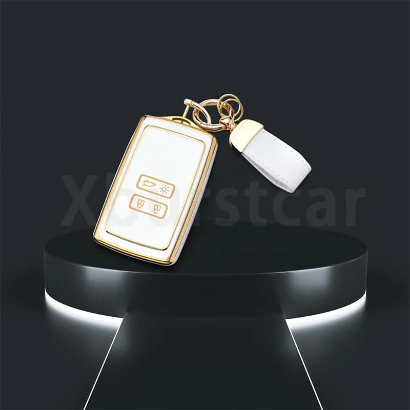 Chiave dell'automobile Della Copertura Borsette Per Renault Captur Koleos Kadjar Zoe Arkana Espace Clio Megane Grand Scenic Sandero Dacia Duster carta