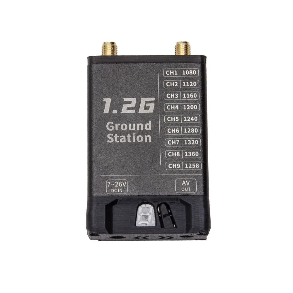 Modulo stazione di terra OLED SKYZONE da 1,2 GHz con filtro 9CH banda larga 900MHZ Supporto SKYZONE Dr-one ZLD