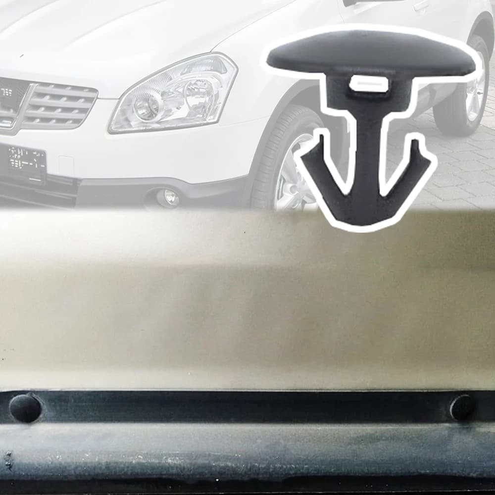 Per Nissan Qashqai J10 J11 2006 2007 2008 2009 2010 2011 2012 - 2021 Dualis Porta Anteriore Posteriore Superiore Guarnizione Guarnizione Pinze Rivetti