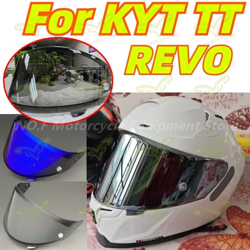 Lenti per caschi da moto, occhiali da sole, accessori moto, visiere parasole, parabrezza, occhiali protettivi per KYT TT REVO