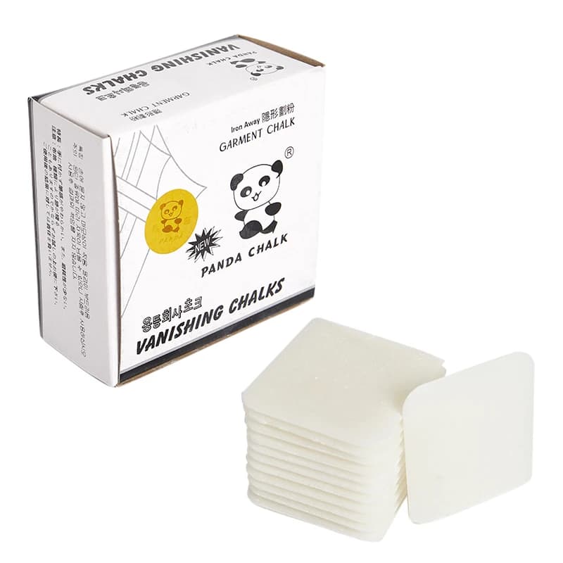 50 pezzi/scatola Gesso per indumenti Panda Gesso per sarto Gesso invisibile