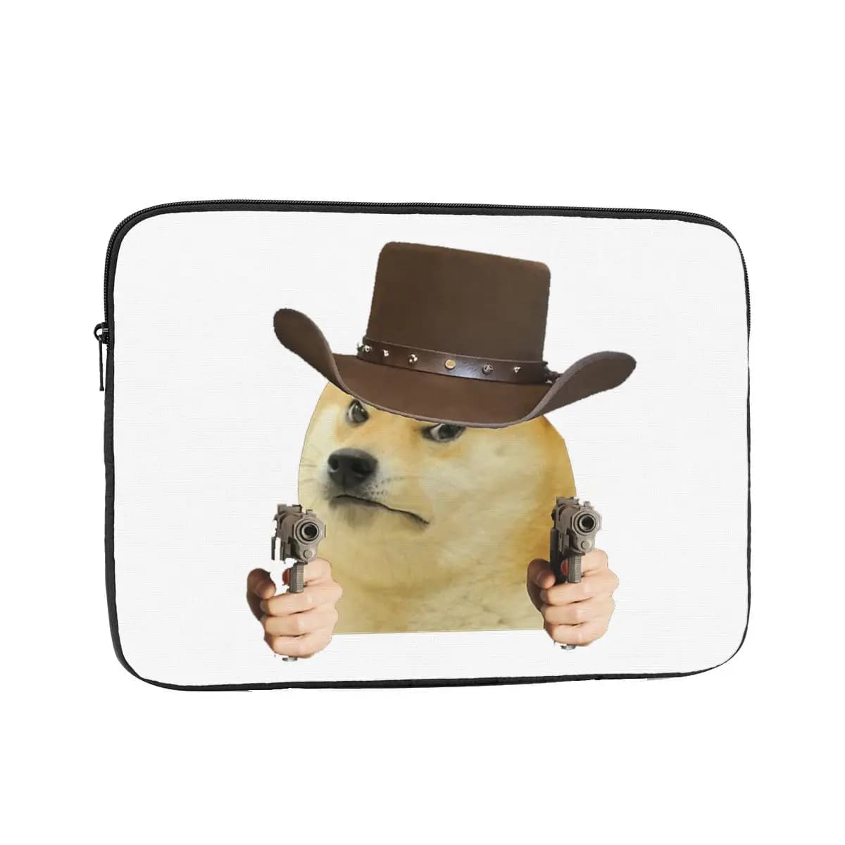 Doge Shiba Inu Memes Custodia protettiva per laptop Borsa per notebook da 10 12 13 15 17 pollici Custodia antiurto per tablet