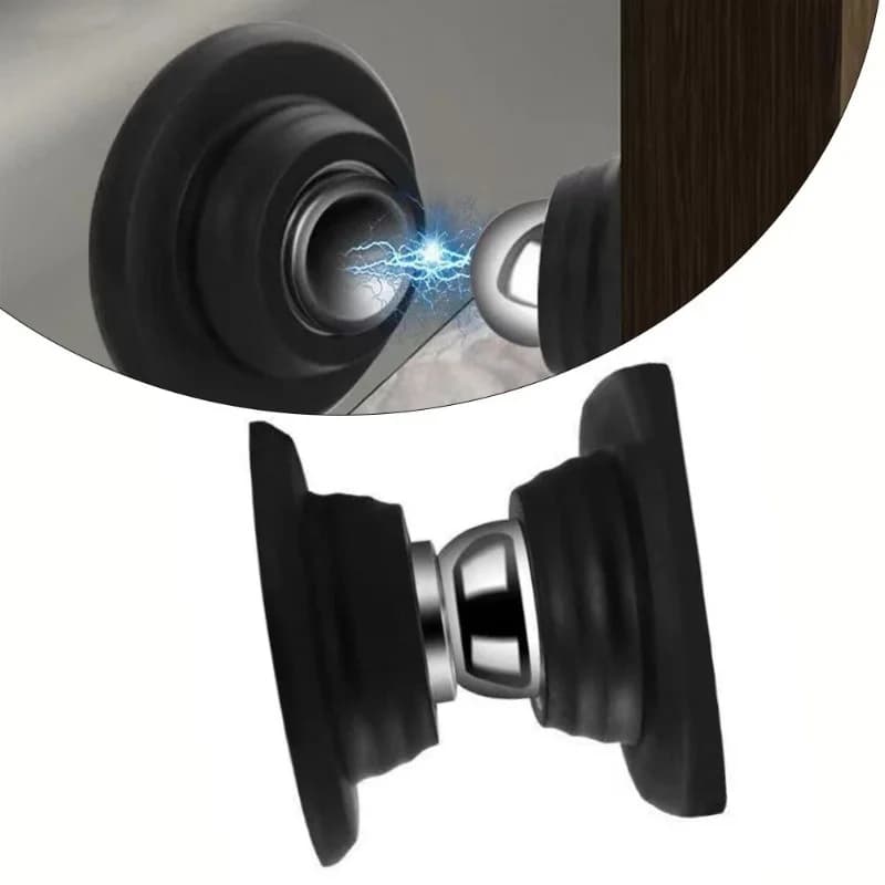 1PC Fermaporta magnetici multifunzionali Bianco Nero Forte attrazione magnetica Anti-collisione Accessori RV di alta qualità