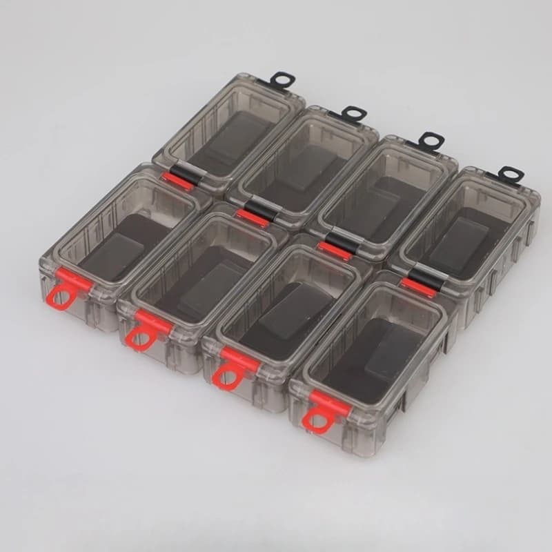 Lightweight Fishing Tool Box, Waterproof Container for Fishing Accessories, Mini Componable Storage Box
