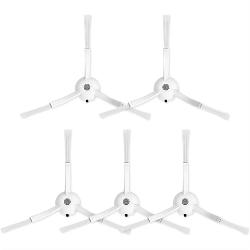 【VENDITA RAPIDA】Confezione da 5 set di spazzole laterali di ricambio per aspirapolvere Roborock Q7max, Q Revo, Q8, S8, S7, S6, S5, serie E