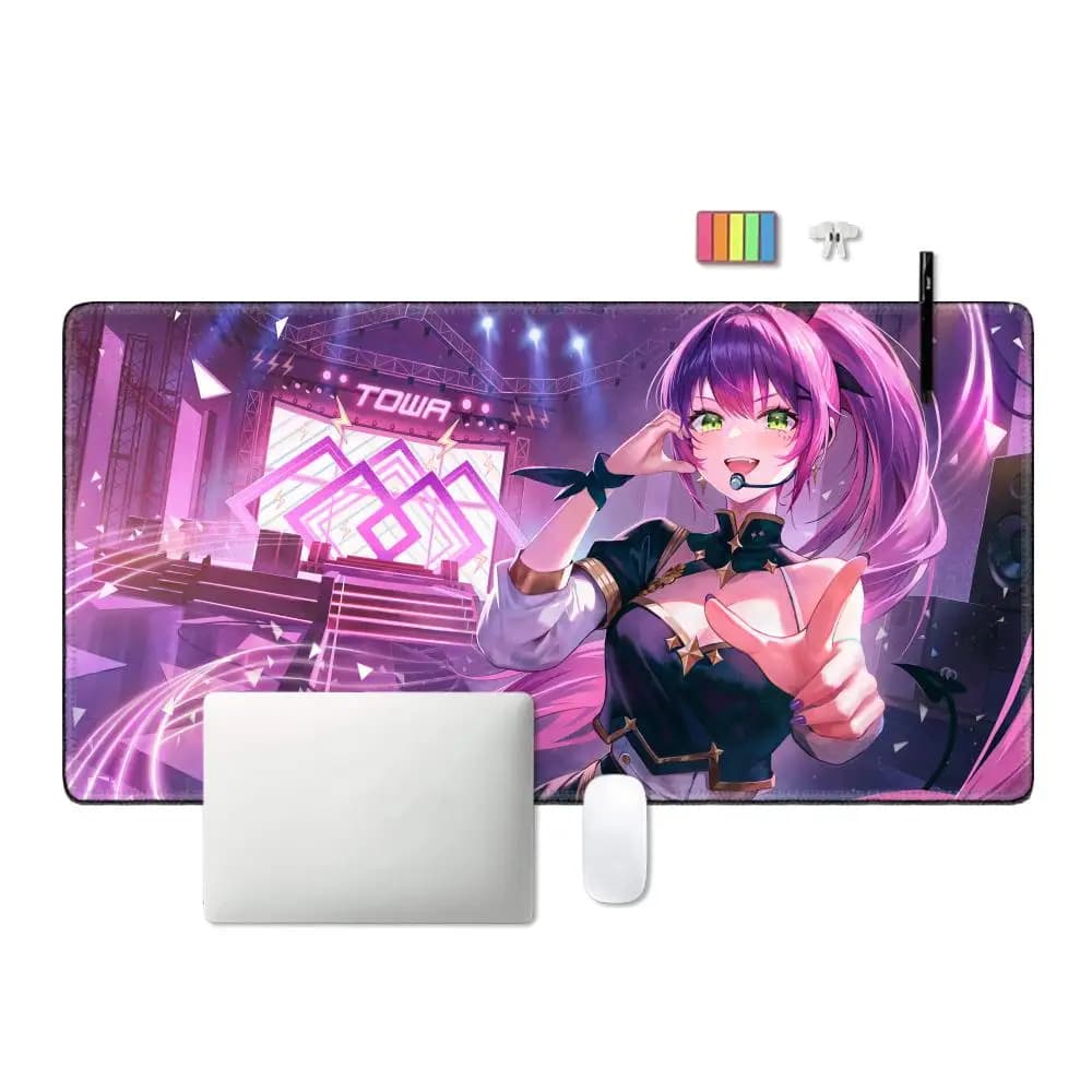 1200x600 HD Kawaii Ragazze Mouse Pad Anime Tokoyami Towa Mousepad Gioco Tastiera Pad Accessori per laptop Cartoon Cute Desk Mat