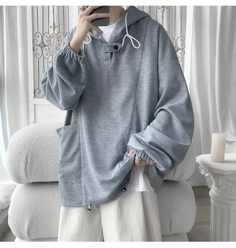 Felpe con Cappuccio da Uomo per Cosplay, Comode e Traspiranti per Primavera e Autunno, Top Semplice e Casual per Uso Quotidiano