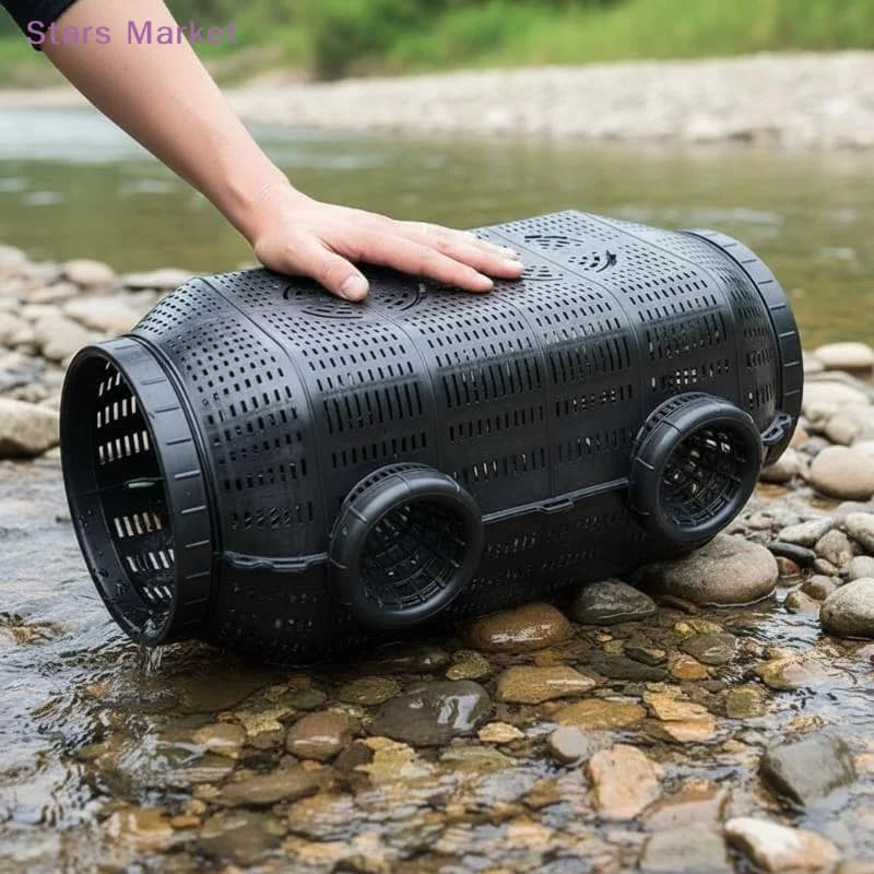 Portable Fishing Bait Trap Eel Loach Trap Fishing Pot Lightweight Fish Net Cage Bait Trap Crab Cage For Shrimp Crayfish Lobster