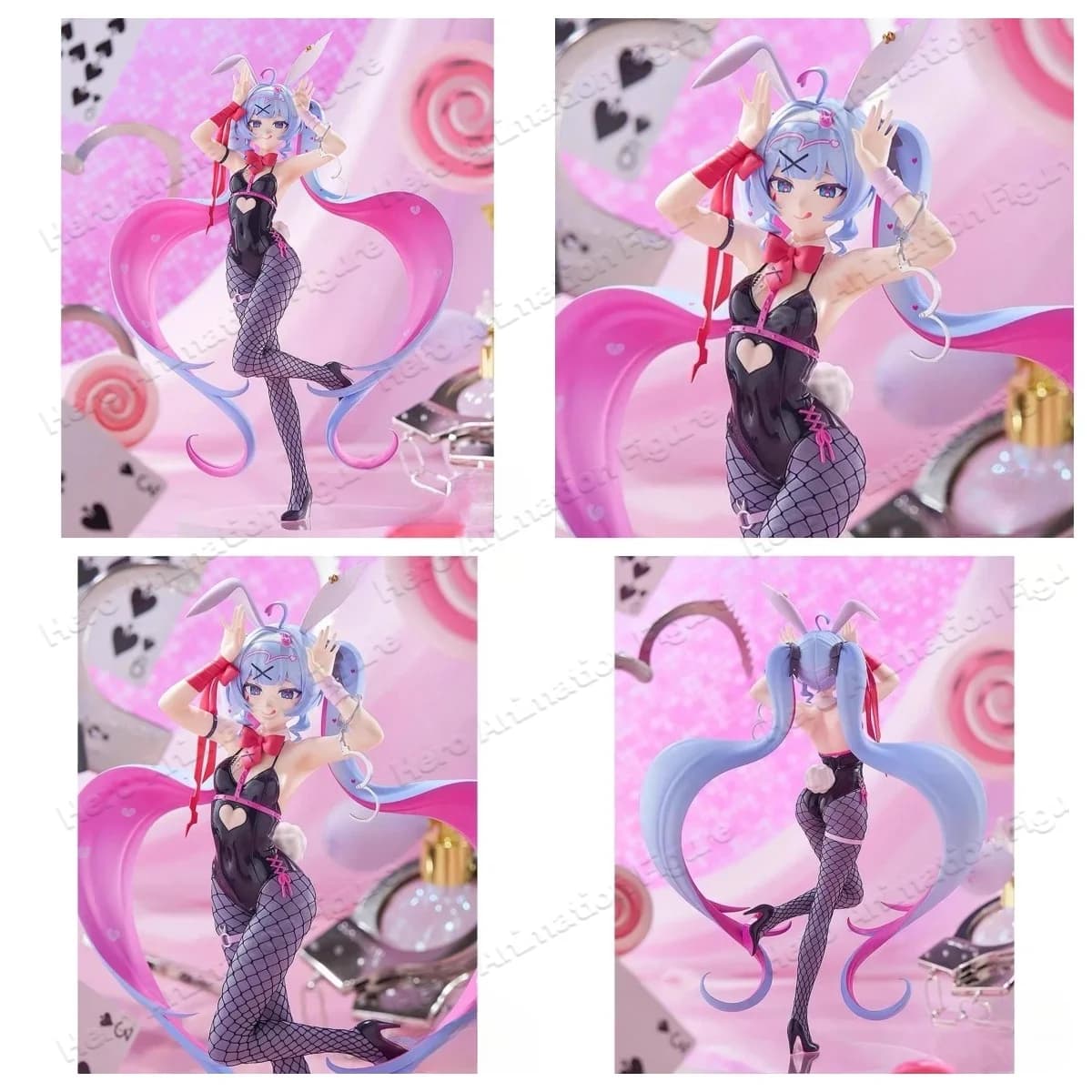 【IN STOCK】Original GSC POP UP PARADE Hatsune Miku Rabbit Hole Ver. L Size Anime Action Figure Collectible Model Toy Gift