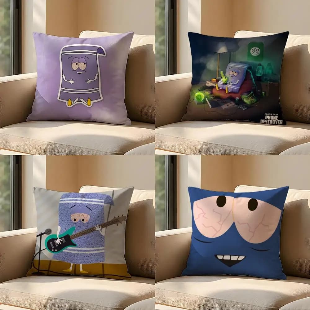 star T-Towel M-Man Cushion Cover Sofa Living Room Bedroom Headboard Backrest Cushion Square Cushion Nap Time