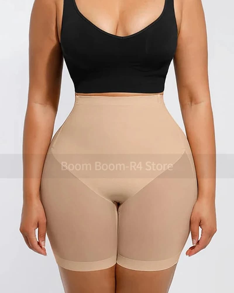 La migliore vendita a vita alta con controllo addominale, sollevamento del sedere, sollevamento dell'anca, pantaloni modellanti per il corpo, biancheria intima modellante elastica senza cuciture per il corpo da donna