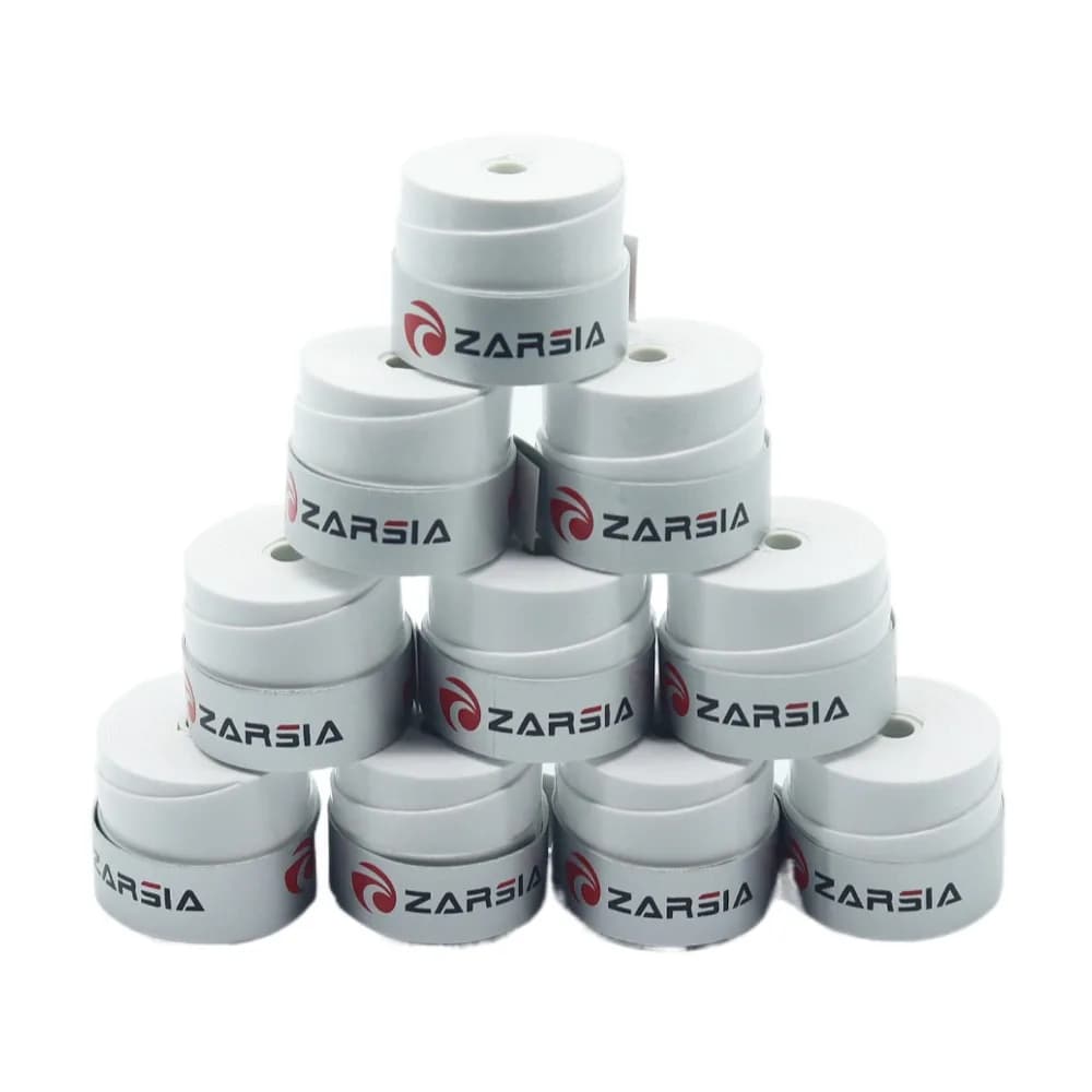 Assorbimento degli urti Racchetta da badminton Fascia antiscivolo 0,63 mm Impugnatura per racchetta da tennis Fascia morbida e appiccicosa per overgrip da badminton