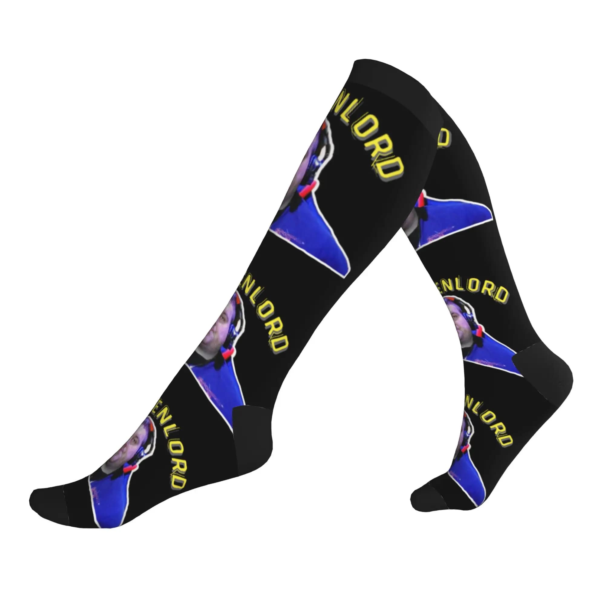 Drachenlord Rainer Winkler Dress Socks for Men Women Warm Funny Novelty Sports Compression Socks