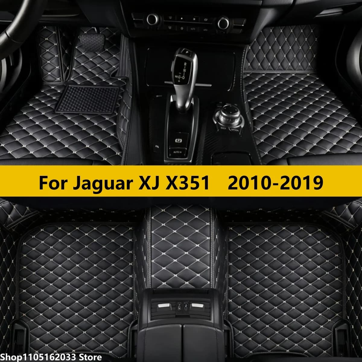 Custom Car Floor Mats For Jaguar XJ X351 2010 2011 2012 2013 2014 2015 2016 2017 2018 2019 Covers Auto Accessories Foot Rugs
