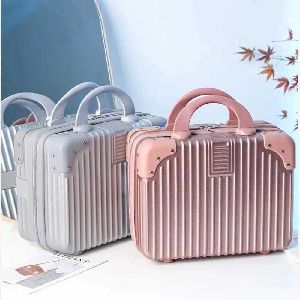 14 Inches Short Trip High Quality Make Up Travel Bags Women Suitcases Luggage Mini Suitcase