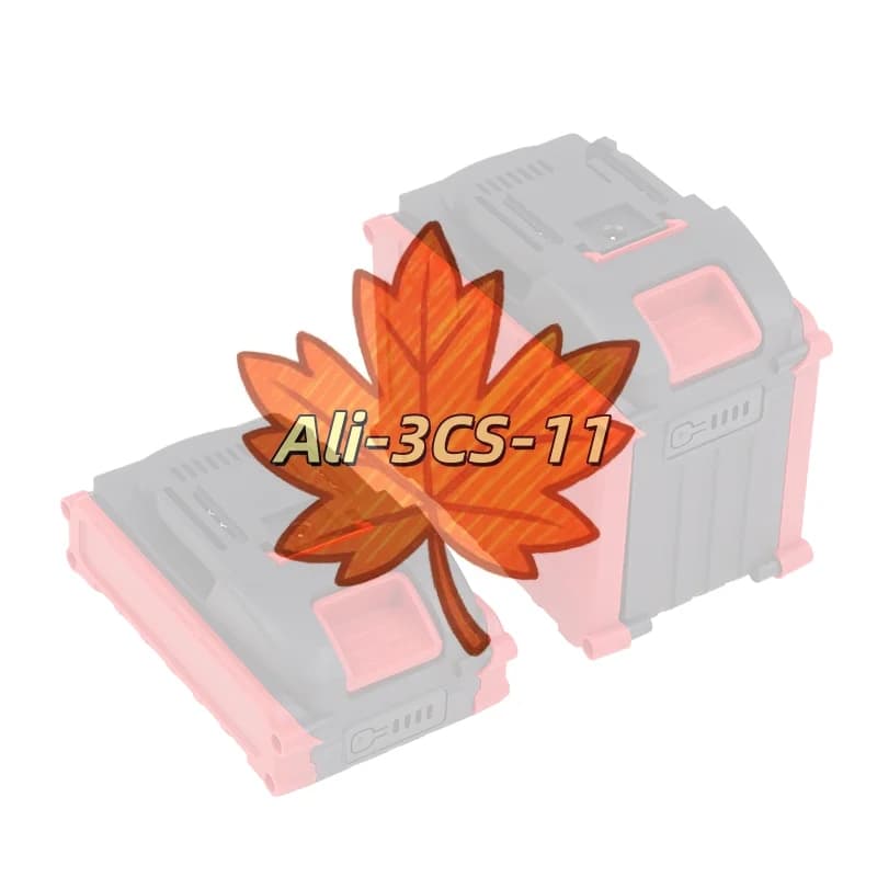 Custodia per batteria modulare 21700 con BMS - Power Bank fai-da-te espandibile per 5-20 celle, circuito di protezione integrato