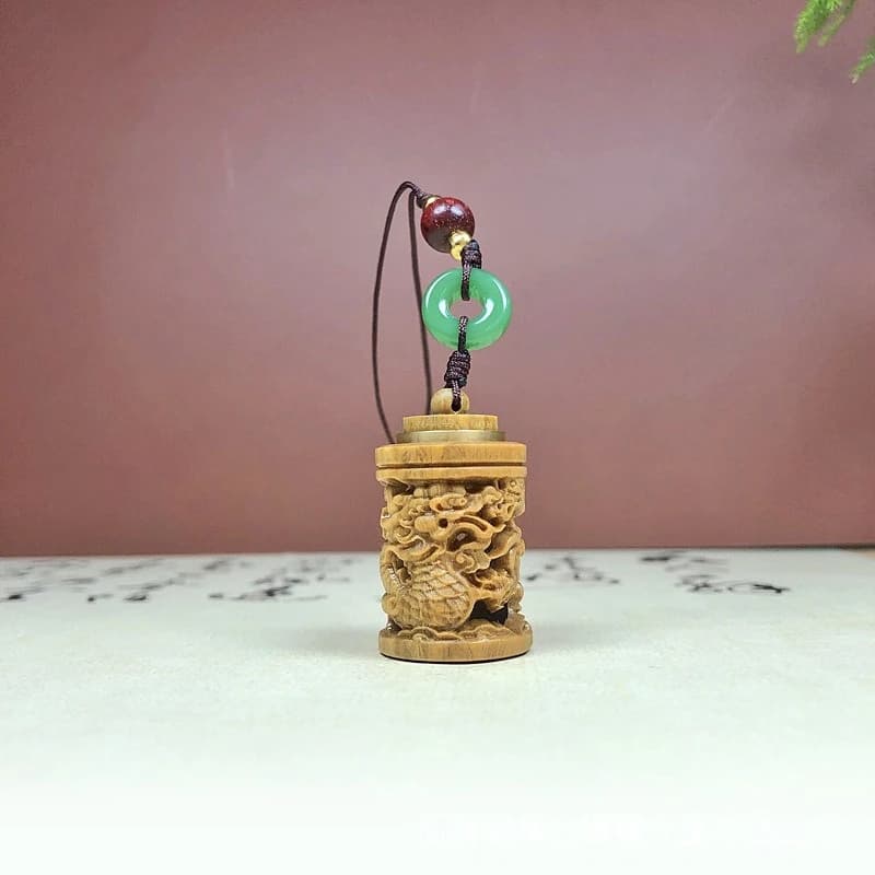 Dragon Pillar Diffusore Borsa Decorazione Aromaterapia portatile Telefono cellulare Portachiavi per auto Accessori pendenti